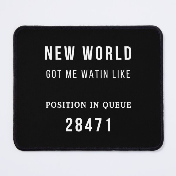 Item preview, New World Got Me Watin Like Game MMO designed and sold by AbiBurtDesigns.