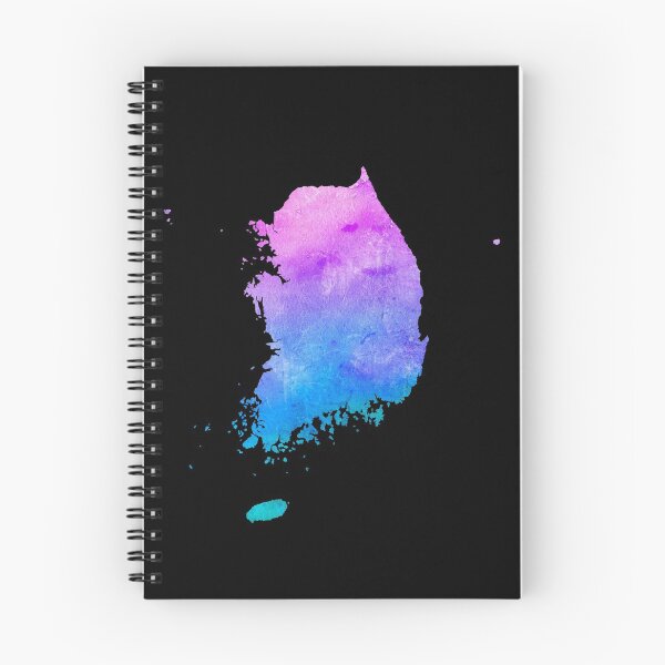 Item preview, South Korea Watercolor Map - South Korean designed and sold by MountainD.