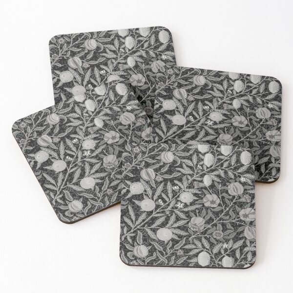 Item preview, william Morris- fruits,black, white  designed and sold by kinsley45.