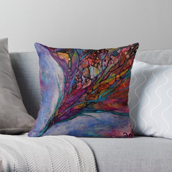 Butterfly Petals Throw Pillow
