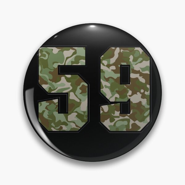 Item preview, Army Camo Number Fifty-nine Veteran Lucky Number 59 designed and sold by Urosek.