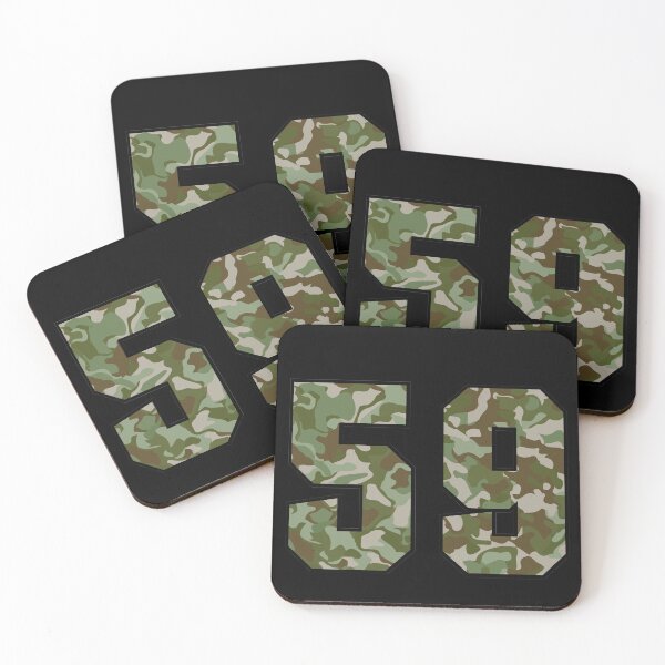 Item preview, Army Camo Number Fifty-nine Veteran Lucky Number 59 designed and sold by Urosek.