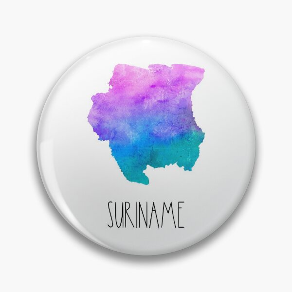 Item preview, Suriname Watercolor Map - Surinamer designed and sold by MountainD.