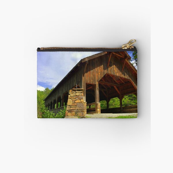 Item preview, DuPont State Forest Covered Bridge designed and sold by LisaWootenPhoto.