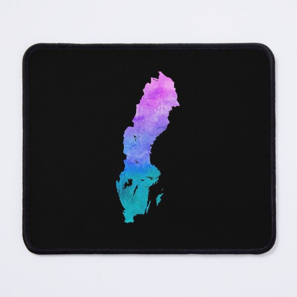 Item preview, Sweden Watercolor Map - Swedish designed and sold by MountainD.
