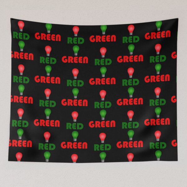 Item preview, Confusing Green and Red Bulb designed and sold by Daizyner.