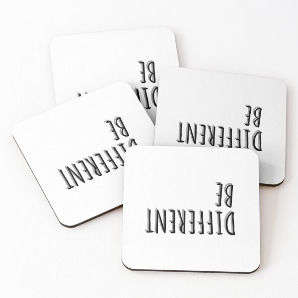 Item preview, Be Different Backward Letters designed and sold by Tiienda ⭐⭐⭐⭐⭐(1.3k).