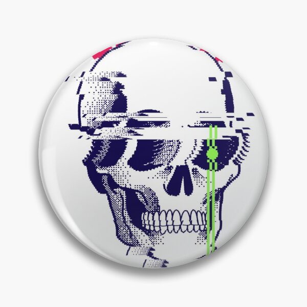 Item preview, Videogame Glitch Party 8 Bits Skeleton designed and sold by VebuBusiness.