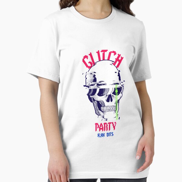 Item preview, Videogame Glitch Party 8 Bits Skeleton designed and sold by VebuBusiness.