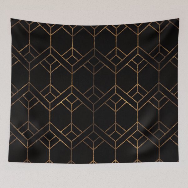 Item preview, Black Night - Luxurious Pattern designed and sold by AmbienceArt.