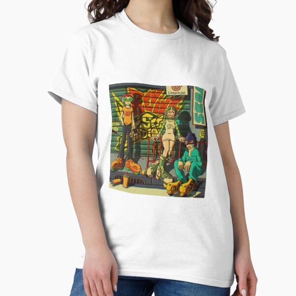 Vista previa del artículo con la obra «Jet Set Radio - Revive a todo color», diseñado y vendido por Barbes Artworks.
