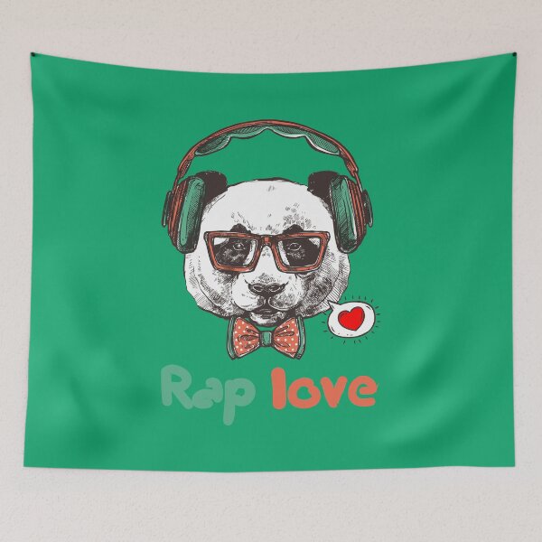 Item preview, Bear,rap,love designed and sold by Designermehdi.