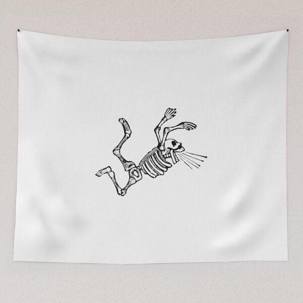 Item preview, Mexican calavera (skeleton) jumping for joy! designed and sold by IXXIN.