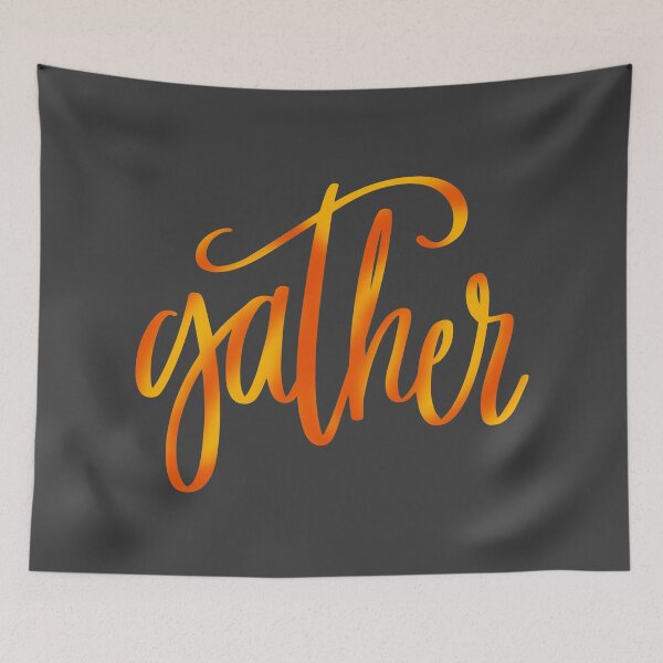 Item preview, Gather , I Love Fall And Thanksgiving  designed and sold by MJDezigns.
