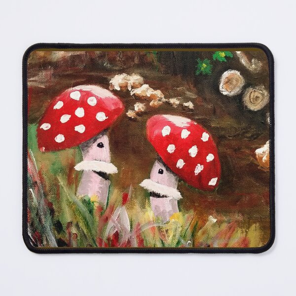 Item preview, twin mushrooms - FUN (ED01) designed and sold by Elisabeth Dubois.