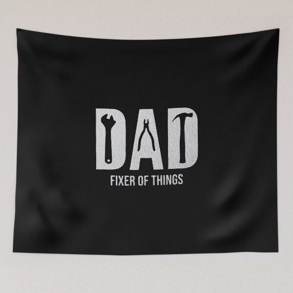 Item preview, Funny Dad birthday Shirt,Fixer of Things designed and sold by h2qhoangquoc.