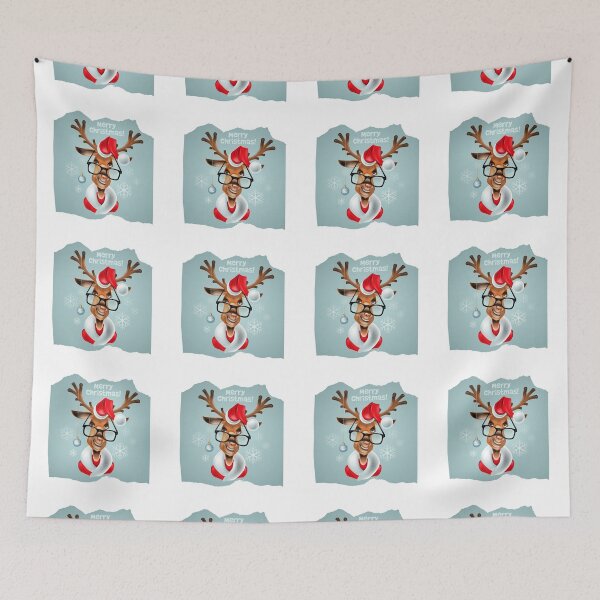 Item preview, Merry Reindeer Christmas designed and sold by XcellentNomad.