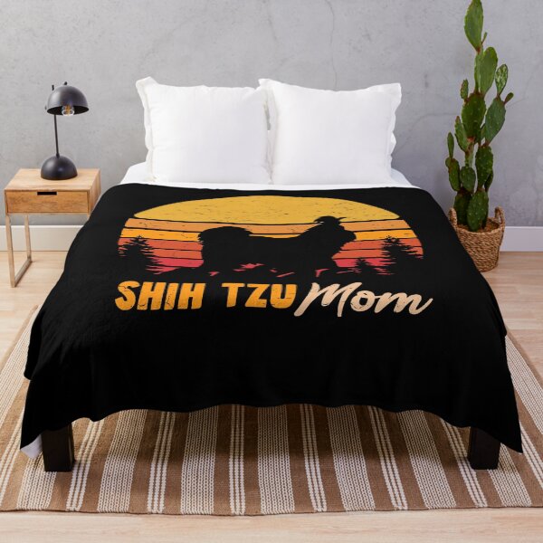 Item preview, Shih Tzu Dog Mom Vintage Retro designed and sold by rafaeltto.