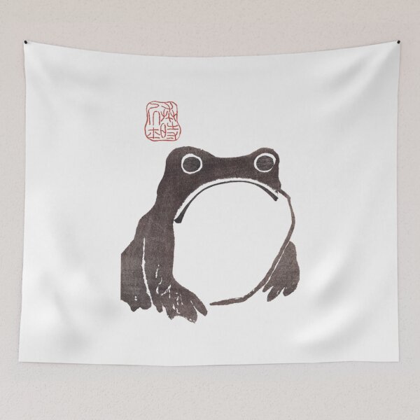 Item preview, Grumpy Frog  Matsumoto Hoji  designed and sold by Umkaiama.