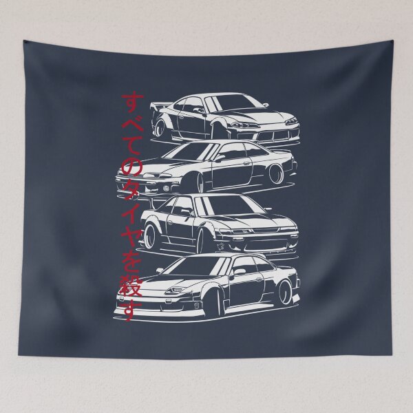 Item preview, Kill all tires Silvia S13 S14 S15 designed and sold by Umkaiama.