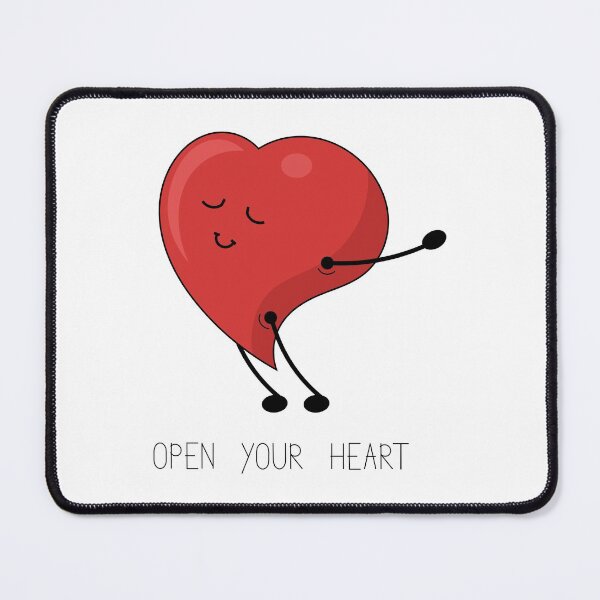 Item preview, Open your heart drawing designed and sold by SooperYela.
