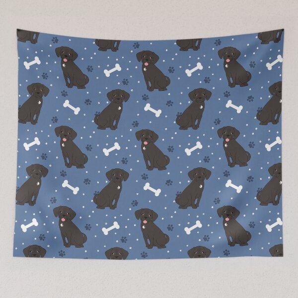 Item preview, Cute Black Puggle Dog designed and sold by Lulupainting.