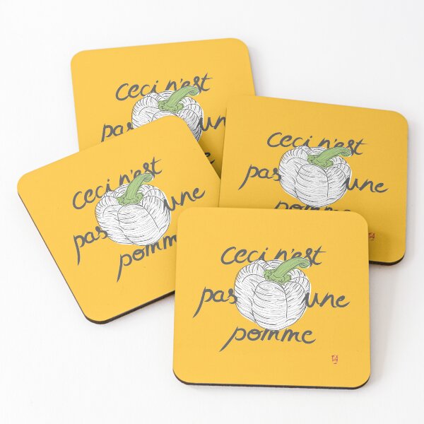 Item preview, ceci n'est pas une pomme designed and sold by geep44.