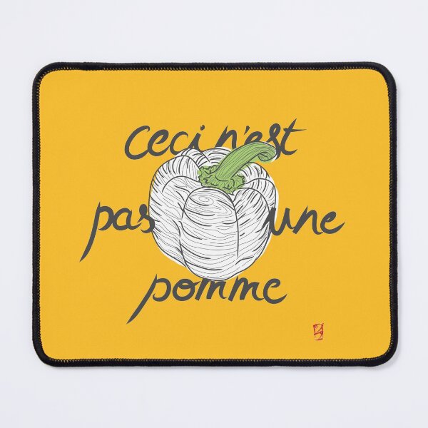 Item preview, ceci n'est pas une pomme designed and sold by geep44.