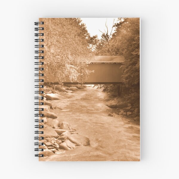 Item preview, McConnells Mills Covered Bridge Sepia designed and sold by LisaWootenPhoto.