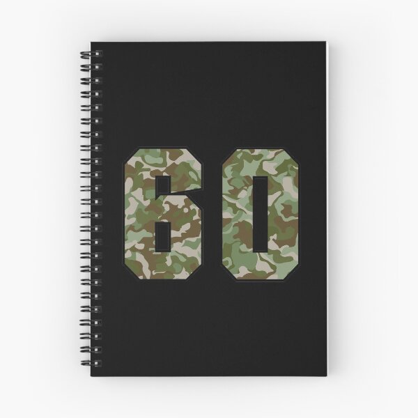 Item preview, Army Camo Number Sixty Veteran Lucky Number 60 designed and sold by Urosek.