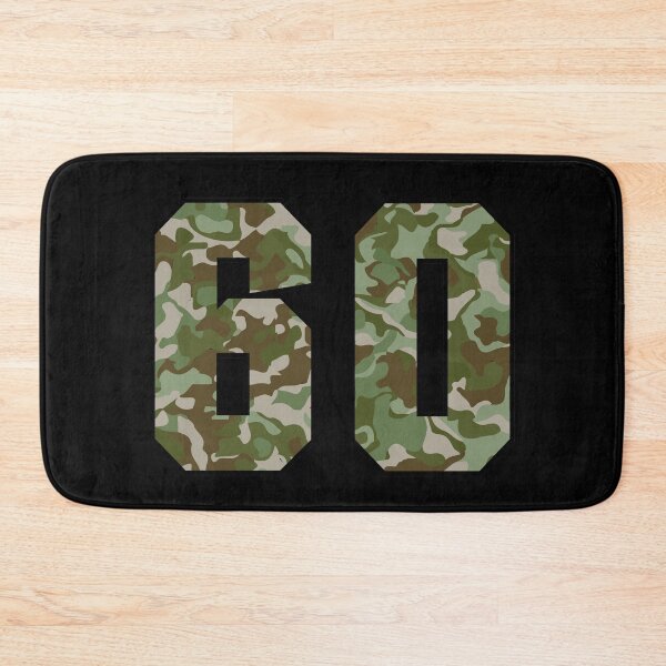 Item preview, Army Camo Number Sixty Veteran Lucky Number 60 designed and sold by Urosek.