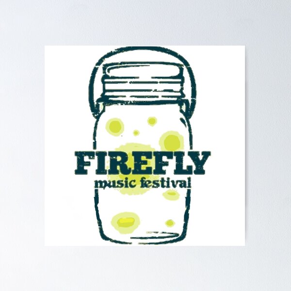 Item preview, Funny Firefly Music Festival designed and sold by Perlashop1.