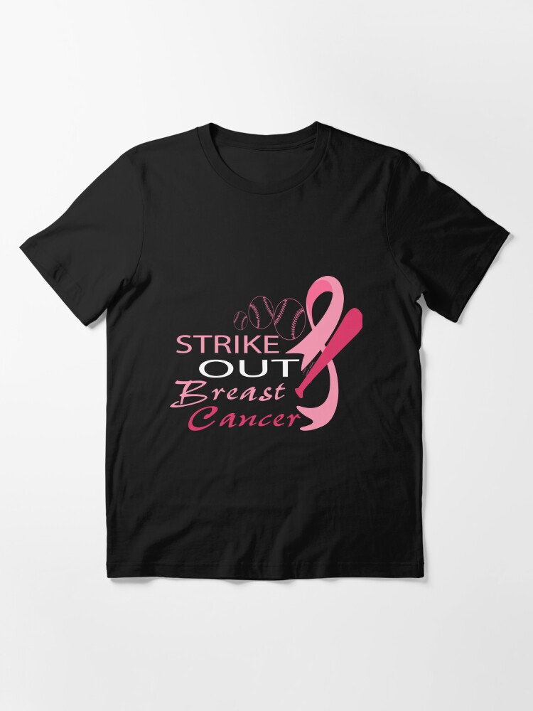 Strike out breast cancer awareness softball baseball fighter shirt