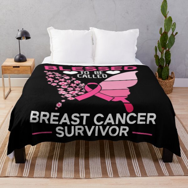 Item preview, Pink Butterfly Blessed To Be Called Breast Cancer Survivor designed and sold by ghazalish.