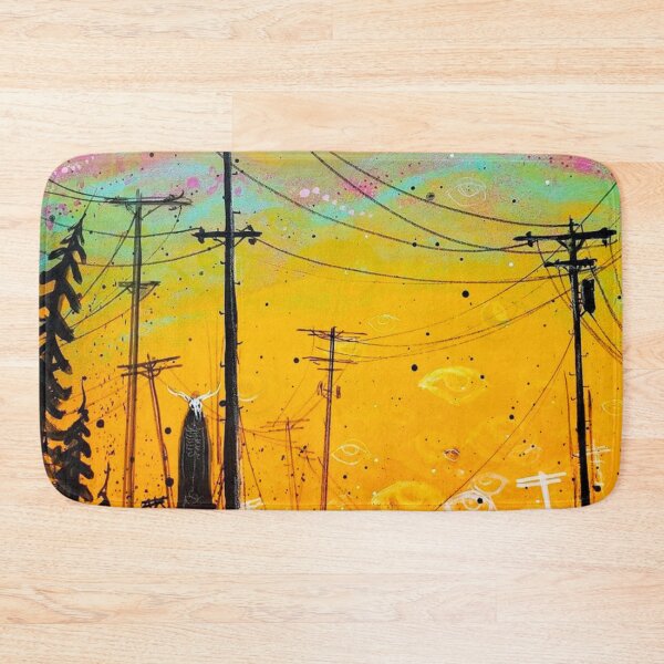 Item preview, Sunset Powerline Wendigo Eyes Trees designed and sold by Hnd-drwn.