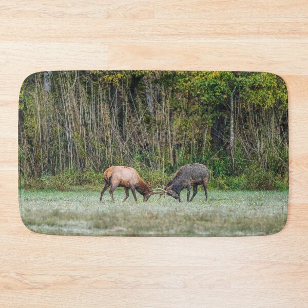 Item preview, Young Bull Elk Playing designed and sold by mljdwhite.