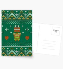 Zelda Christmas Sweater Postcards