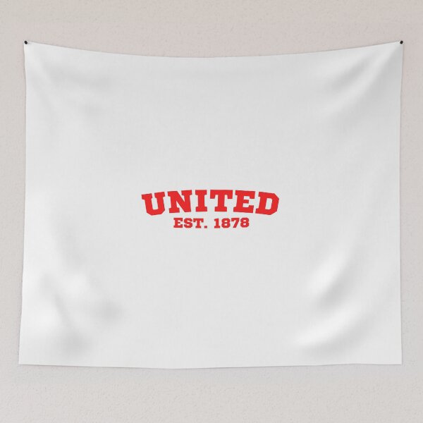 Item preview, MAN UNITED EST. 1878 COLLEGE STYLE designed and sold by ijdesigns.