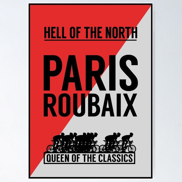 Item preview, PARIS ROUBAIX : Vintage Bike Racing Print designed and sold by posterbobs.