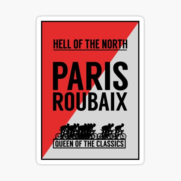 Vista previa del artículo con la obra «PARIS ROUBAIX: Impresión de carreras de bicicletas antiguas», diseñado y vendido por posterbobs.