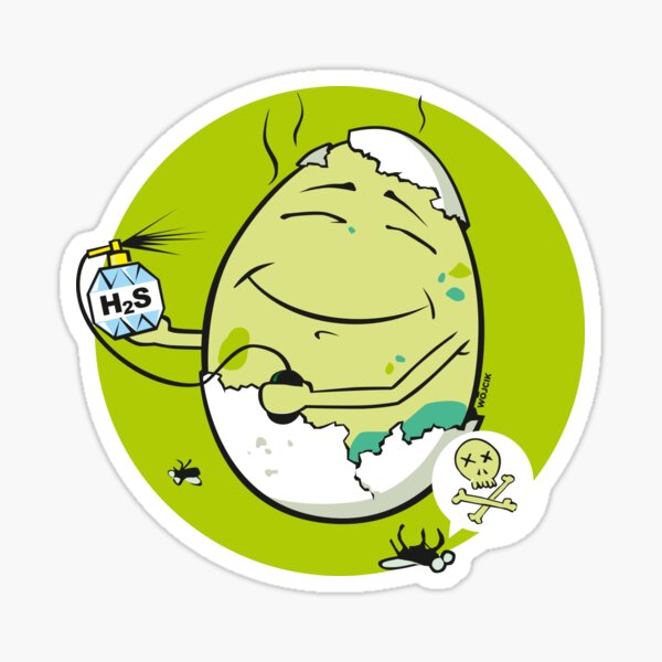 Rotten Egg Sticker for Sale by drawforpun