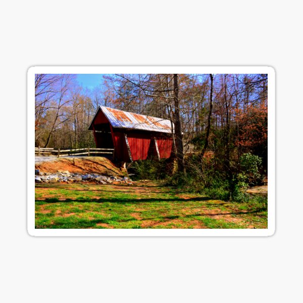 Item preview, Campbell's Covered Bridge Est. 1909 designed and sold by LisaWootenPhoto.