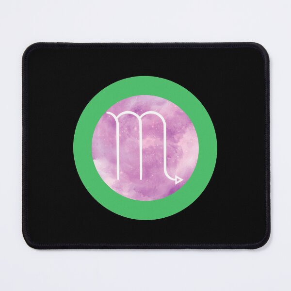 Item preview, Scorpio Watercolor Zodiac green Horoscope Star Sign Gift designed and sold by Hyper-Field.
