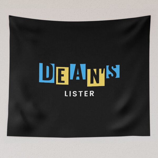 Item preview, Dean's Lister designed and sold by friendlyspoon.
