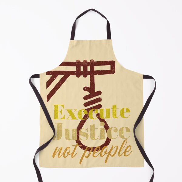 Item preview, Execute Justice Not People. Death Penalty Protest designed and sold by Rebel-Design.