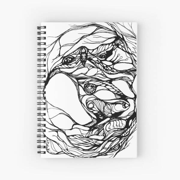 Hidden in the Burrow Spiral Notebook