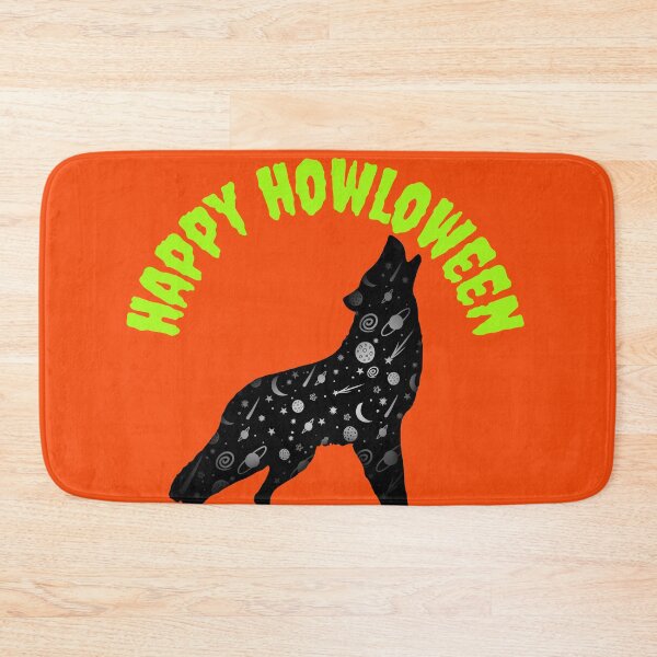 Item preview, Happy Howloween Wolf Cute Halloween Scene designed and sold by CreativeBel.