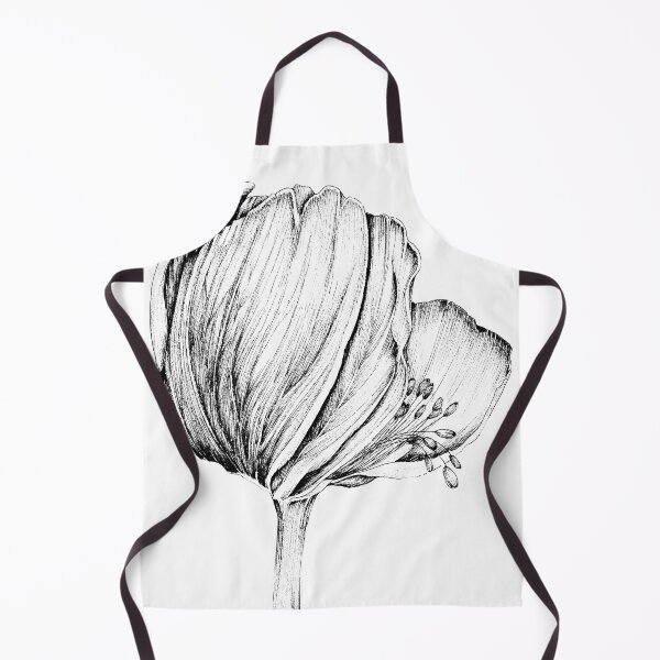 Item preview, Tulip black and white designed and sold by PetitMartin.