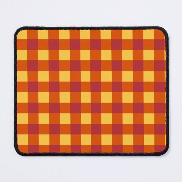 Aperçu de l'œuvre Damier Jaune-Orange-Rouge créée et vendue par XiangSlowLife.