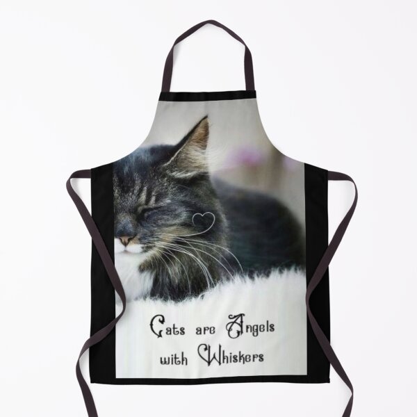 Item preview, Cats are Angels with Whiskers designed and sold by Maddie4Real.